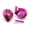 Rose Red, variant on YAHHU 12V 115dB Loud Air Electric Snail Horn High/Low Dual Tone Snail Horn for Motorcycles Cars Small Yacht 2 Pack, 7.87 inches / 20 cm, Blue