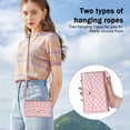 thumbnail image 3 of Decase for iPhone 16 Pro Max Wallet Case with Crossbody Strap & Hand Strap, Luxury Leather Flip Case with Card Holder Zipper Purse Wallet Protective Case,Rosegold, 3 of 6