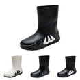thumbnail image 2 of LIJCC Men's Rain Boots Width Mid-Calf Comfort Short Boots Ankle Rubber Boots Waterproof Garden Boots Non-Slip Lightweight Platform Mud Boots Fishing Boots Water Boots, 2 of 8