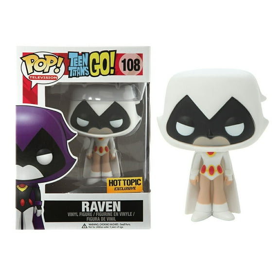 Funko POP! Television Teen Titan Go! Raven #108 (In White) Exclusive