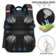 thumbnail image 4 of Mochila antirrobo grande para ordenador portátil con puerto de carga USB para portátiles de 17,3 pulgadas Mochila funcional multifuncional, 4 of 4