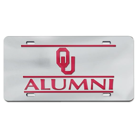 NCAA Oklahoma Alumni Mirror License Plate