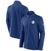 Men's Fanatics Branded Blue Toronto Maple Leafs Authentic Pro Rink Quarter-Zip Jacket