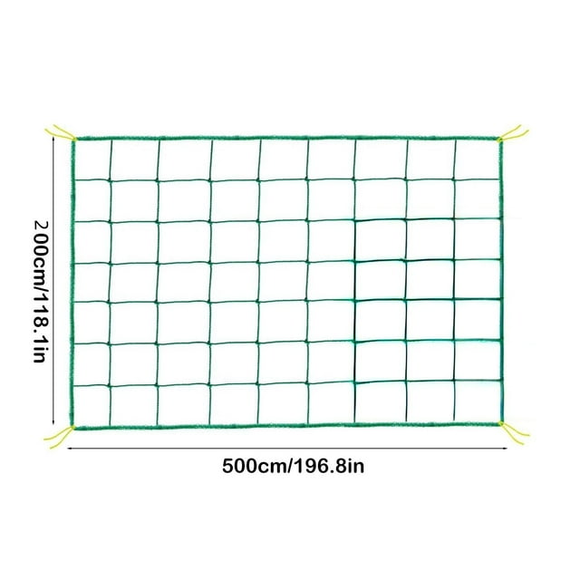 Dadiaei Treillis pour Plantes Grimpantes - Treillis de Jardin Robuste pour Concombres, Vignes, Fruits & Légumes, Tomates, Treillis pour Plantes Grimpantes (196.8x118.1 Po)
