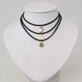 thumbnail image 2 of 3pcs Chokers cortos Mujeres Estrellas Sol Chokers Neck Moon Collar Collar, 2 of 4