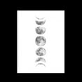 thumbnail image 3 of Pintura en lienzo de fases lunares, pinturas sin montura en arte de pared para decoración del hogar (Whtie090-1), 3 of 7