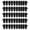 20 pcs, variante sur 50Pcs Trou Voiture Pare-Chocs Aile Pousser Rivets Attache Clips