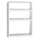 thumbnail image 1 of Estante organizador de baño estante de almacenamiento estante de ducha sobre el inodoro estante montado en la pared maquillaje estante cosmético decor B, 1 of 8