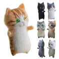 thumbnail image 2 of Wool Felt Cat Kits Unfinished Plush Doll Poking Toy Gift Non-finished Product Handmade Felting Kit heqiyong LED, 2 of 2