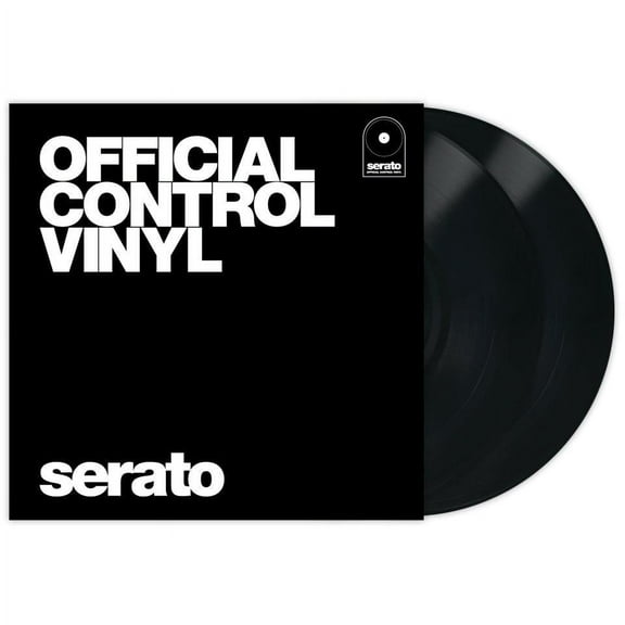 Serato Performance Series 12" Control Vinyl, Pair, Black