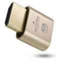 thumbnail image 1 of 4K HDMI Dummy Plug - High Resolution Virtual Monitor Display Emulator, New Generation Headless Display Adapter Supports up to 3840x2160@60Hz, 1080@120Hz DVI EDID Emulator, 1 of 2