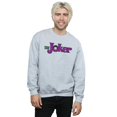 thumbnail image 2 of DC Comics Mens The Joker Text Logo Sweatshirt, 2 of 5