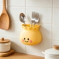 thumbnail image 6 of Deeceymbur Cute Storage Box Magnetic Refrigerator Organizer Drill Free Wall Mounted Caddy for Bathroom Desk, 6 of 6
