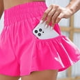 thumbnail image 6 of Shorts for Women Trendy, Athletic Shorts for Women,Women's Fitness Running Sports Elastic Waist Pocket Shorts for Active Comfortable Lightweight Design for Workouts and Casual Outings, 6 of 8