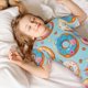 thumbnail image 5 of Balery Colorful Donut Conjunto de Pijama Infantil de Manga Corta con Estampado – Ropa de Dormir de Algodón Suave-X-Large, 5 of 6