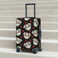 thumbnail image 5 of Yiaed PUG Print Travel Luggage Cover Suitcase Protector Fits 18-32 Inch Luggage Wheel Covers Patterned Elastic Luggage Anti-scratch（No luggage）-Small, 5 of 5