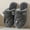 Gray, variant on Cute Cartoon Cat Slippers for Women Indoor Outdoor Warm Plush Fuzzy Slippers Couples Fashion Non Slip Sole Shoes House Slippers