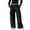 Black, variant on ShiShine Wide Leg Sweatpants for Women High Waisted Joggers Casua Pants with Pockets
