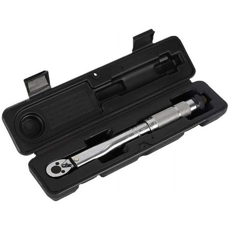 

Torque wrench 1/4 car 5-25 Nm tire change bicycle motorcycle bike torque wrench repair tool ratchet wrench with case