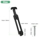 thumbnail image 3 of Uxcell 1-Pack Pestillos de Caucho Flexibles con Mango en T 7.9" para Caja de Herramientas, Negro, 3 of 6