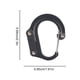 thumbnail image 5 of Sonducket Mosquetón para con anilla en D para exteriores, mosquetón giratorio de 360 ​​grados, llavero con clip, gancho de seguridad de Type3 NO3 Sonducket OD021815-01, 5 of 6