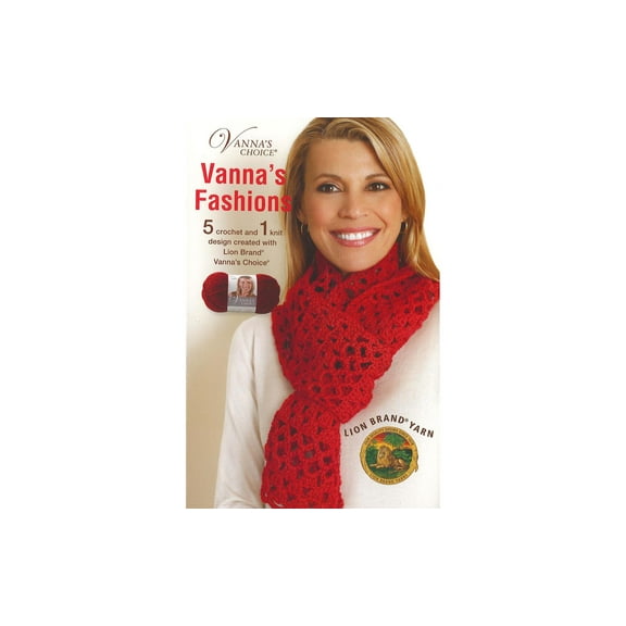 Leisure Arts Lion Brand Vanna's Fashions Crochet Book