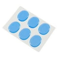 thumbnail image 5 of 18Pcs Snare Drum Mute Pad Drum Damper Gel Pads Snare Drum Muffler Mute Transparent Percussion(Blue), 5 of 8