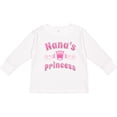 thumbnail image 3 of Inktastic Nanas Princess Granddaughter Girls Long Sleeve Toddler T-Shirt, 3 of 5