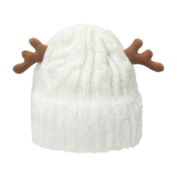 Winter Warm Knitted Plain Dyed Colorful Hat Letter Charm Custom Knit Hat For Women