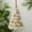 A A, variant on 2D Christmas Animal Stacking Ornaments - Cute Layered Wooden Tree Decorations with Hanging Ribbon - Set of 6/12 Holiday Decor for Xmas Tree, Home, Gift - 8x4cm