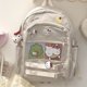 thumbnail image 1 of Sanrio-Bolsos Kawaii Y2k para mujer, mochila de Hello Kitty, bolsos de lona para estudiantes, gran capacidad, bolsos de hombro originales, diseñador lindo Fivean unisex, 1 of 2