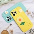 thumbnail image 6 of Compatible with iPhone 13 Pro Max Flower Wrist Strap Case Cute 3D Floral Wristband Kickstand Cover Fashion Luxury Design Camera Lens Protection Shockproof Protective for Women Girls Girly, 6 of 13