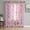 Pink, variant on Alphabet Sheer Curtains for Living Room Bedroom Cartoon Colorful Animals Letter Crayon Sheer Curtains 45 Inch Long 2 Panels Set Light Filtering Curtain Window Treatments Drapes for Dining Room