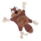 thumbnail image 2 of Mascota de peluche suave que suena con papel de timbre, protección de limpieza de dientes, juguete de entrenamiento interactivo para morder y masticar para perros, 2 of 8