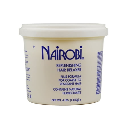 Nairobi Replenishing Hair Relaxer Plus Formula For Coarse To Resistant Hair - 4 lbs - (Best Hair Relaxer For Coarse Hair)