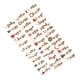 thumbnail image 3 of Linda bobina para rastas, 38 piezas, accesorios navideños para rastas, accesorios para rastas de aleación, bobina para el cabello de aleación, funcionamiento suave, 3 of 12