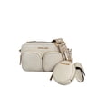 thumbnail image 4 of BOLSA MICHAEL KORS ORIGINAL XBODY MEDIUM POKET CUERO BLANCO + ESTUCHE AIRPODS, 4 of 9