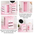 thumbnail image 4 of Girls Musical Jewelry Box, Cute Kids Necklace Storage Case & Jewelry Organizer Box, Gift for Girl Child, 4 of 13