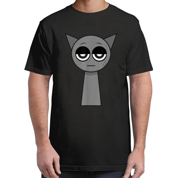 Gray From Sprunki Statement T-Shirt BLACK Unisex S-5XL Hot Trending Shirt, Vintage Birthday Gift