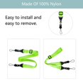thumbnail image 4 of Correa para cuerpo Gowjaw ajustable de nylon paquete de 3 verde fluorescente, 4 of 8