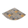 thumbnail image 3 of Alfombrilla de ducha de esquina Strade Fareast Limited Azul Naranja 60 cm x 60 cm, 3 of 8