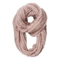 thumbnail image 2 of Infinity Loop Knit Scarf - Rose, 2 of 2