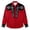 Red, variant on Boys Graphic Tees Lapel Cartoon Print Long Sleeve Button Down Shirt for Denim Boys' Tops Tees Shirts Brown 4 Years-5 Years