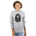 thumbnail image 3 of Ancient Egyptian Pyramid Pharaoh Plus Size Long Sleeve Graphic Tee Shirt Brisco Brands 2X, 3 of 5