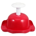 thumbnail image 1 of MOVTOTOP Chef Finger Guards for Safe Vegetable Cutting with ABS Material Red Color Ergonomic Grip and Dishwasher Safe 4.5 Inches, 1 of 7