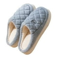 thumbnail image 2 of Pantoufles d'Intérieur en Molleton pour Hommes Adultes Pantoufles en Molleton Pantoufles d'Hiver Hommes Pantoufles d'Hiver Intérieur Chaussures d'Intérieur Pantoufles d'Intérieur Chaudes pour Hommes 8.5, 2 of 4