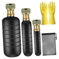 thumbnail image 4 of Drane el kit de vejiga de la vejiga de goma de 1 a 6 con guantes y la bolsita de almacenamiento de la de limpieza para la bañera del sótano Fregadero, 4 of 7