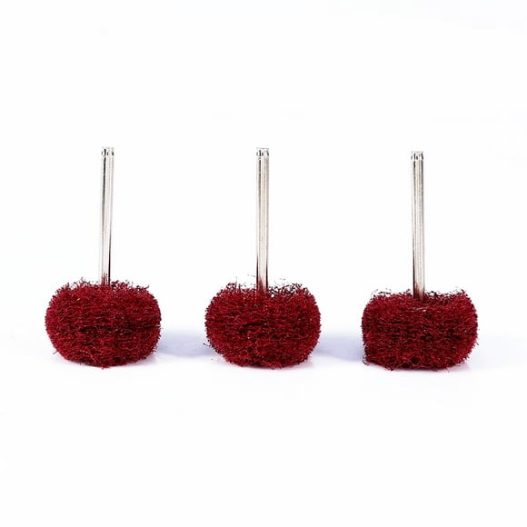 12 Colores Piezas De Cuatro Rueda De Pulido Conjunto De Volante Descalación De Polvo Rueda Abrasiva Para Equipos, Joyas, Estampado, Herramientas Eléctricas