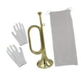 thumbnail image 4 of TISHITA Instrument de Musique Trompette Bugle pour Performances d'Orchestrale Style A, 4 of 8