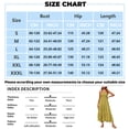 thumbnail image 4 of HAJWOH Dresses for Women Summer Dress Bohemian Spaghetti Strap Smocked Tiered Long Beach Sun Dresses Sleeveless Maxi Dress, 4 of 7